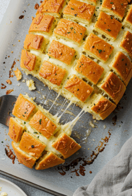 Cheesy Pull-Apart Garlic Bread