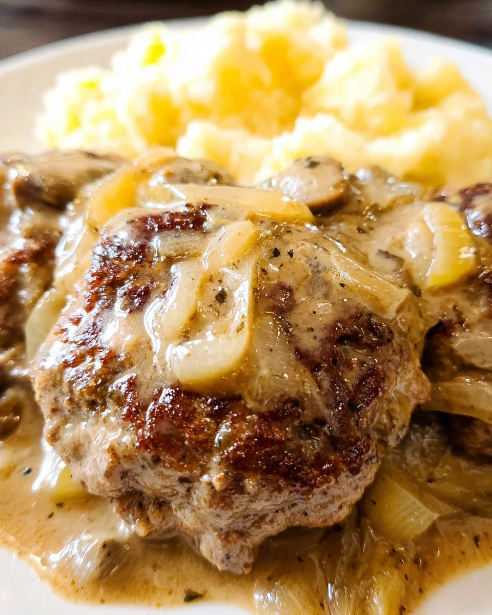 Tagsimple Salisbury Steak Crock Pot