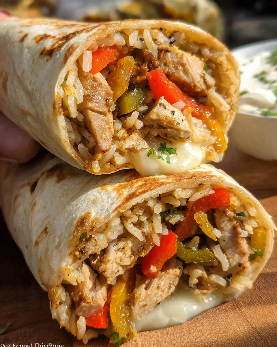 Fresh Look at Chicken Fajitas Wrap
